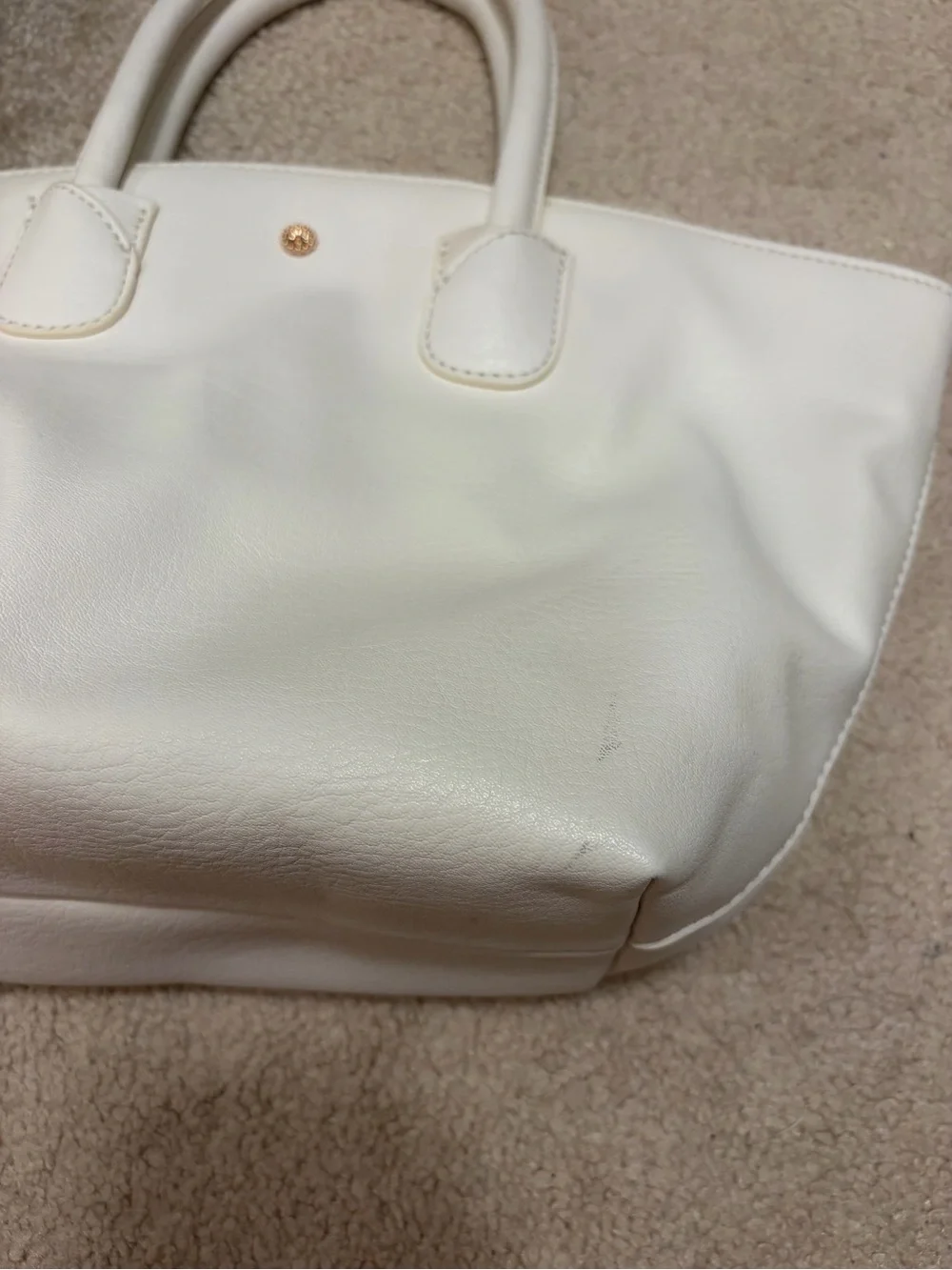 LC Lauren Conrad White Satchel